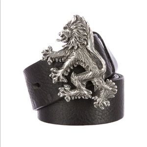 Pringle of Scotland lion belt